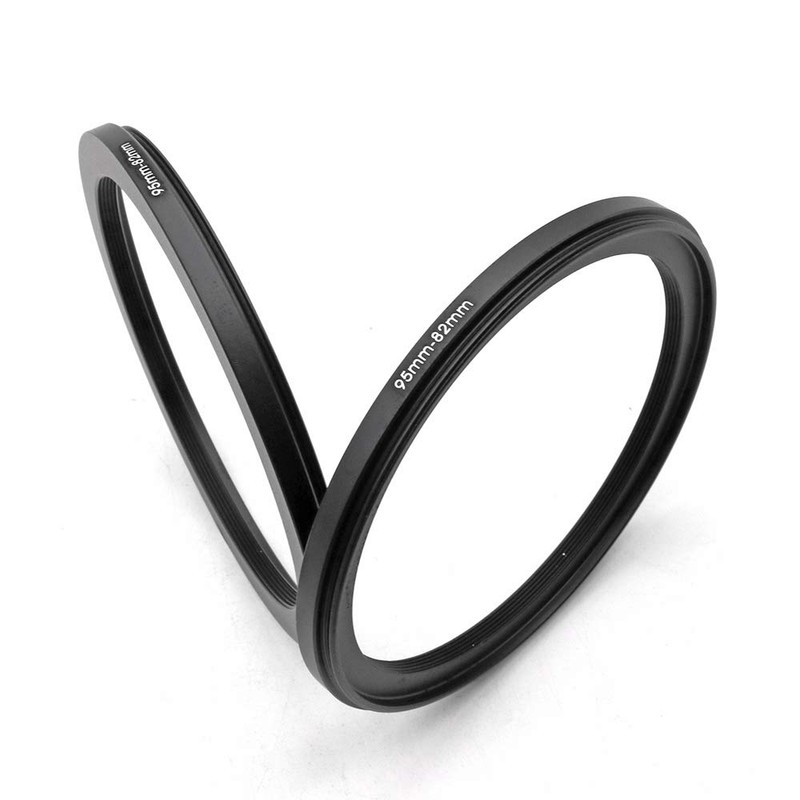 95-82mm Metal Step Ring, 95mm to 82mm Step-down Ring Filter