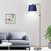 Nintiue Dimmable Floor Lamp, 1000 Lumens LED Edison Bulb Included,