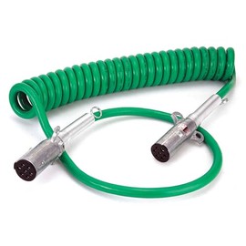 Velvac 7-Way Abs Coiled Cable 40" Lead 15' - 590163