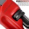 GETUHAND 14-1/2-inch Heavy Duty Hex Pipe Wrench, Model T-017 Straight