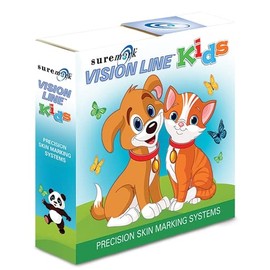 VisionLine Kids Skin Markers - Dragon, 2.5mm Ball, Non Metallic, 110 per Box