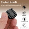 sourcing map 6pcs Toggle Catch Lock, 1" x 0.8" Hasp