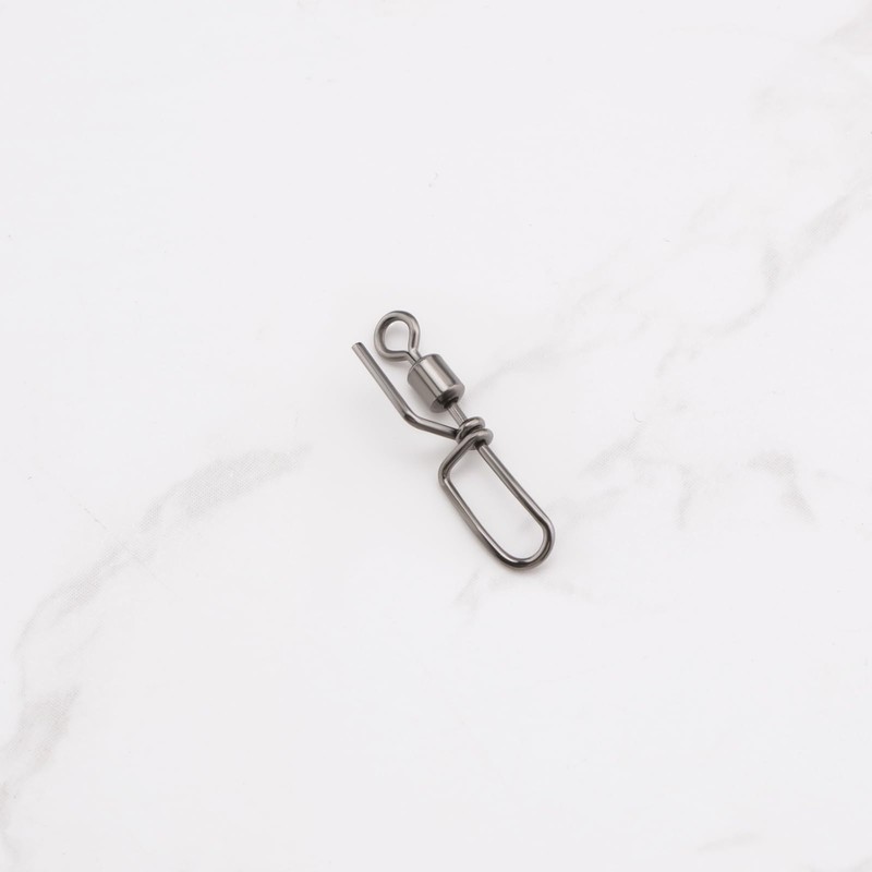 LT Easiyl 50Pcs Stainless Steel Cascade Swivels For Sea Fishing