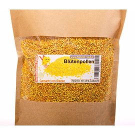 Blütenpollen | Bienenpollen 0,5 kg aus Europa | PREMIUM | Natürlich, roh, ohne Zusatzstoffe | Natürliche Pollen von reinen europäischen Wiesen | Gemacht von Bienen