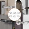 Nzexlyva 6PCS Door Handle Protectors, Flexible Transparent Wall Protection Door