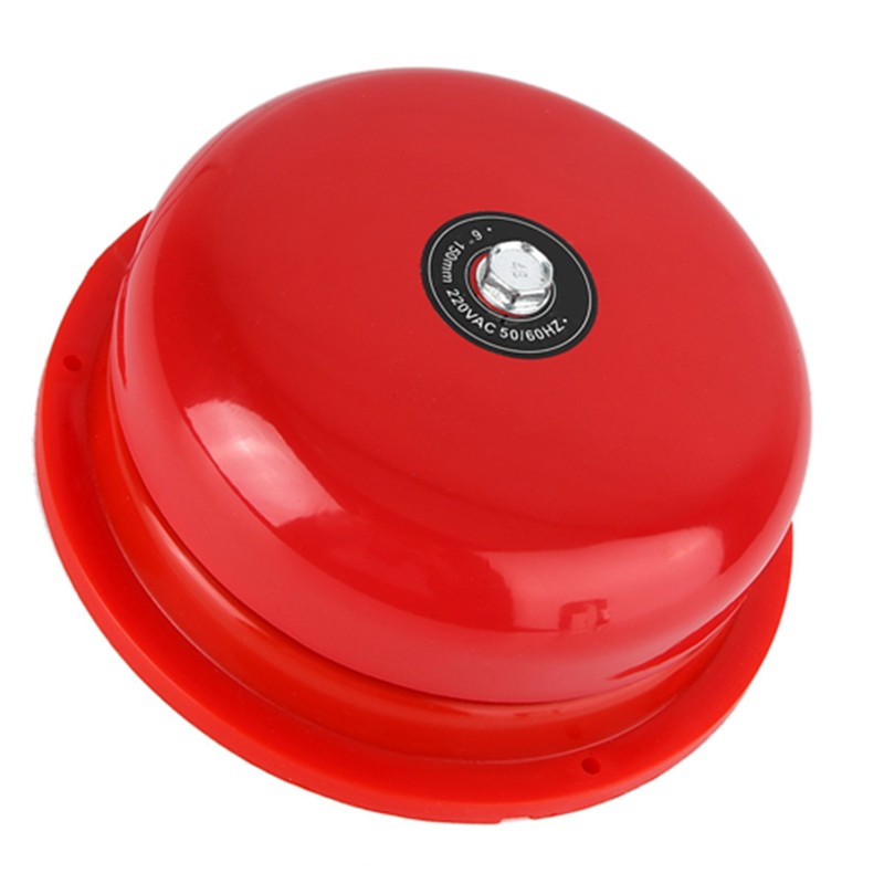 6 Inches Carbon Steel Internal Strike Type Electric Bell 95db
