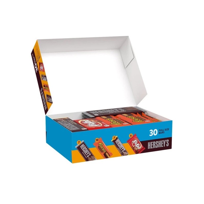 Hershey's, Kit Kat, Reese's Full Size Candy Bars 30ct –