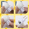 Kittmip Goose Bow Shaped Resin Night Light Plug in Dusk