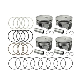 STD Engine Piston & Pin & Snap Ring Kit Fit for Hyundai Sonata Santa Fe for Kia Sportage Optima G70 2.0L TURBO 2015-2021, Replace 234102G450 230402G410