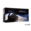 NOCOB Black Nitrile Disposable Gloves (100, Medium)