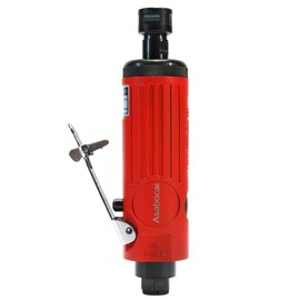 1/4inch Air Powered Die Grinder, Pneumatic Straight Die Grinder with 1/4"(6MM) and 1/8"(3MM) Collets,22000 RPM Rear Exhaust, Compact Size,Polishing Tool