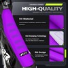 fewfuss Rubber Dirt Bike Seat Cover - Soft Ribbed Hot-Stamping