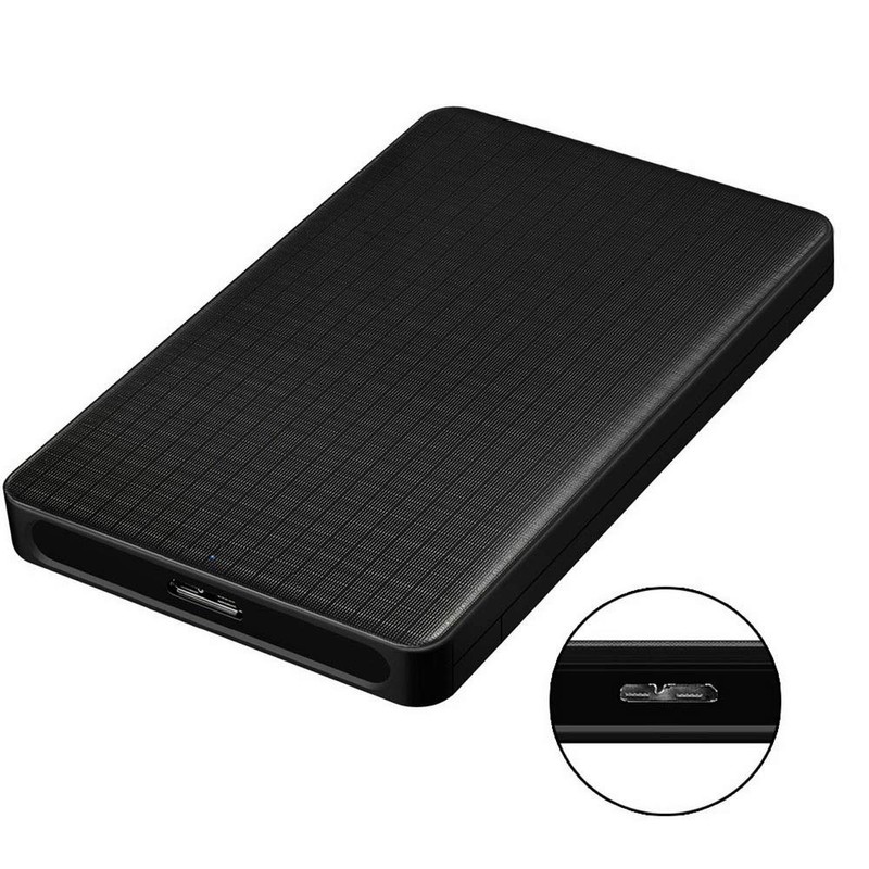 2.5 inch USB 3.0 SATA Laptop HDD Enclosure MicroB Connection