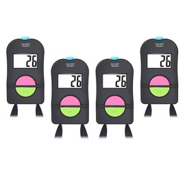 Hitopin 4pcs Electronic Digital Hand Counter, Digital Small Hand Counter for Golf Sports, Electronic Add/Subtract Manual Clicker