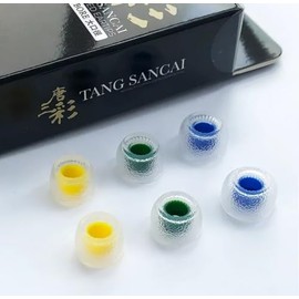 TANGZU TANGZU Tang Sancai Wide Bore Eartips, Medical Grade Hypoallergic Silicone in-Ear Monitor Ear Plugs for in-Ear Earphone, Replacement Earbuds Tips, IEM Eartips, Green, M, 3 Pairs