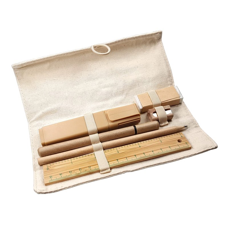 Powersell srls ECO Writing Set, Friendly Kit in Linen, Cardboard