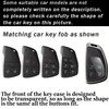 Ontto Metal & Leather Key Case Fit for Chevy Silverado