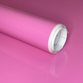 Lypumso High Gloss Pink Car Vinyl Wrap Roll 1ft x 10ft Featuring Bubble Free Air-Release Technology Self Adhesive Car Wrap Film Automotive Vinyl Tape Roll for Vehicle Furniture DIY Interior Exterior