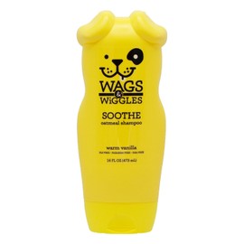 Wags&wiggles Shampoo Avena para Aliviar picazón y humectar el Pelaje W&W