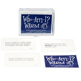 testsitectt Who Am I? Warm Up Cards for Adults