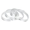 INFINAUTO 4PCS Hub Centric Ring 54.1mm ID to 56.6mm OD