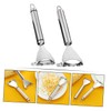 KICHOUSE Ergonomic Handle Corn Peeler Stainless Steel Stripper Kitchen Essential
