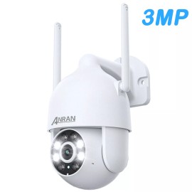 ANRAN 2.4/5G WiFi Security Camera Outdoor Night Vision 2K Wireless Audio Cameras