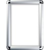 Poster Frame DIN A4, Rounded Corners, 25 mm Aluminium Profile,