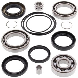 All Balls 25-2010 Rear Differential Bearing and Seal Kit, Red