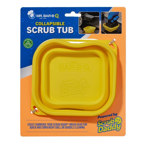 Mr. Bar-B-Q Mr. Bar-B-Q Collapsible Scrub Tub Powered by Scrub