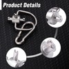 INJOYTEC Refrigerants Tools Locking Cap Keys Universal Locking Tamper Resistant
