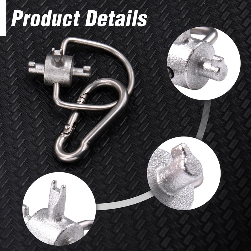INJOYTEC Refrigerants Tools Locking Cap Keys Universal Locking Tamper Resistant