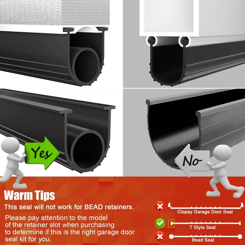 Garage Door Seals Bottom Rubber - Garage Door Weather Stripping
