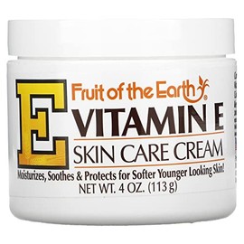 Fruit Of The Earth Bogo Cream Vitamin-E 4 Ounce Jar (113g)