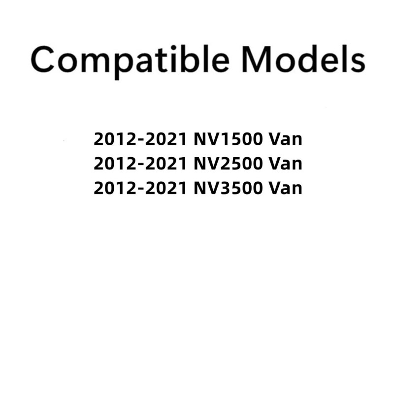NAGD Fits 2012-2021 Nissan NV Van Passenger Side Right Back