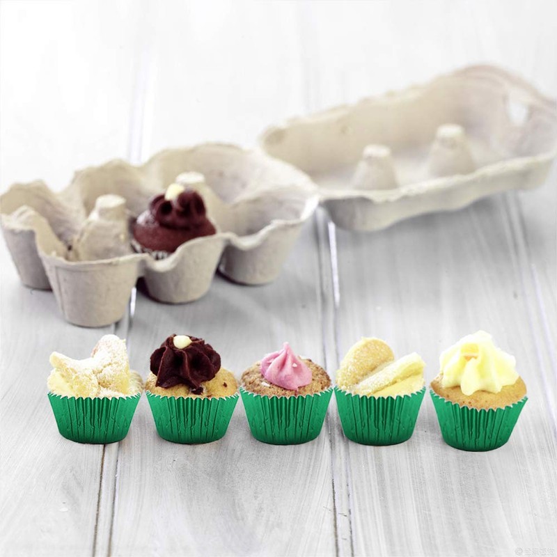 Cupcake Liners Green,GOLF Standard Size Green Foil Cupcake Liners Wrappers