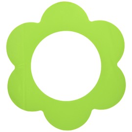 パール金属 ガラストップ ガスコンロ 用 プロテクトシート フラワー グリーン HB-1500