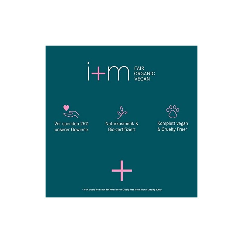 i+m FreiSTYLE Sensitive Hyaluronic Serum 25 ml Vegan Moisturising, Regenerating,