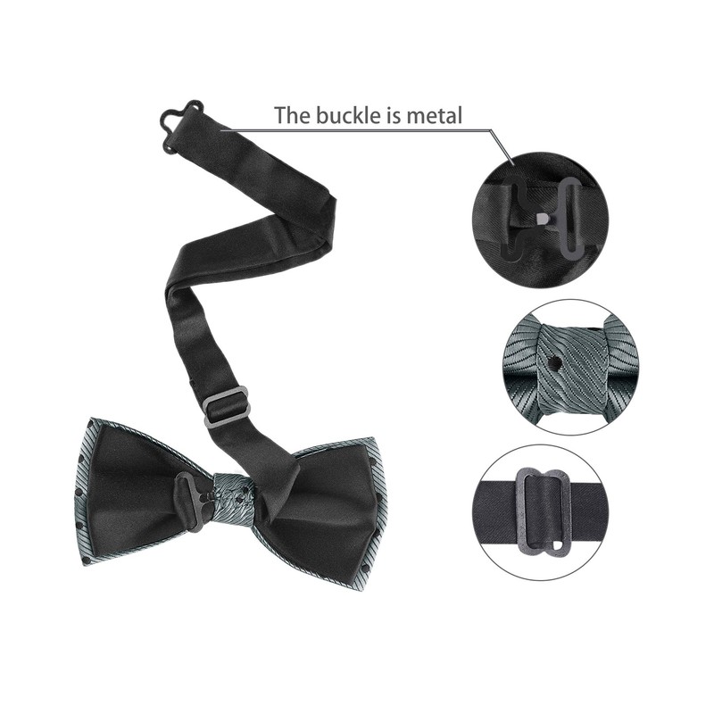 Allegra K Men's Women's Bowtie, Bowtie, Ribbon, Polka Dot Pattern,