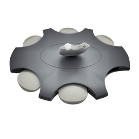 Hearing aid Wax Guards (2mm) Replacement Wax Filters for Oticon ProWax Wax Traps, Hearing Amplifier Cleaning Brush kit Tools with Carry case (2pack, Light Gray)