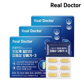 Real Doctor Supercritical Altige Enteric Coated Omega-3 3 units (6 month supply) / 리얼닥터 초임계 알티지 장용성 오메가-3 3개(6개월분)