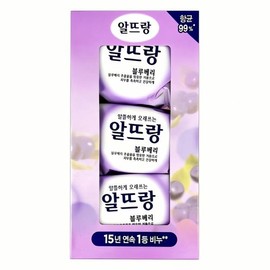 Altrang Blueberry Soap 140g 3pcs Cheong Payment Fruit Fragrance Skin Care Natural Ingredients Fragrance Experience Pay on Cash or upon Order / 알뜨랑 블루베리 비누 140g 3개 청 결제 과일 향 스킨 케어 자연 성분 향기 체험 착불 또는 주문시 결제