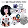 Nice2Have 25 Sets of Bottle Opener Buttons 2.25 inch (58mm)