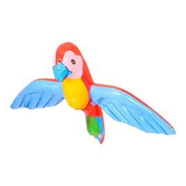 I LOVE FANCY DRESS LTD Inflatable Parrot Party Accessory Tropical Bird Beach Party Decoration Size: Wing Span 76cm - Top to Tail - Pack of 1