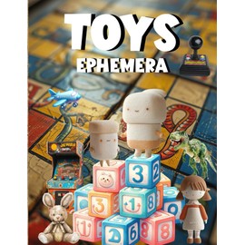 Toys Ephemera Book: High Quality Images Of Dolls, For Paper Crafts, Scrapbooking, Mixed Media, Junk Journals, Collage Art, Artist Trading Cards, and More.