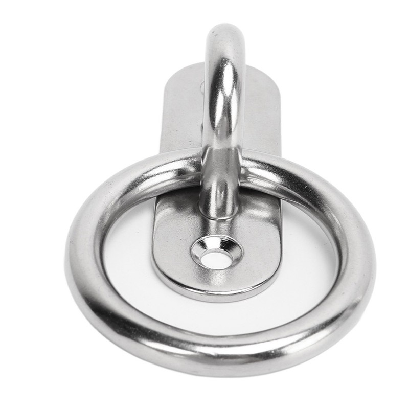2pcs Stainless Steel Pad Eye Plate High Strength Highly Polished