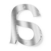 Graviers Design House Numbers - Solid Steel Fine Structure in