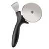 Professional Pizza Cutter & Crust Cutter 2 in 1, Steel