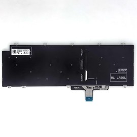 Jxjslp Replacement Backlit Keyboard for Dell Latitude 15 5520 5521 5530 5531 5540 3540,Precision 3560 3570 3580 Series Laptop with US Layout N7N16 0N7N16