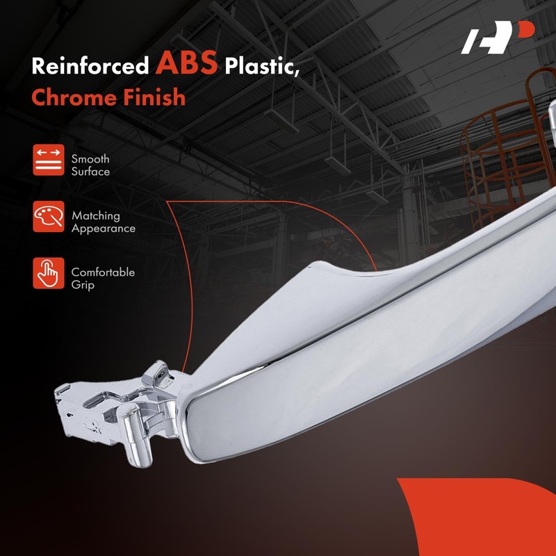 A-Premium Rear Driver or Passenger Side Exterior Door Handle Compatible